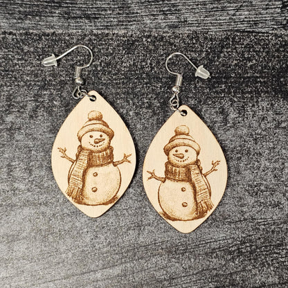 Winter Christmas Earrings