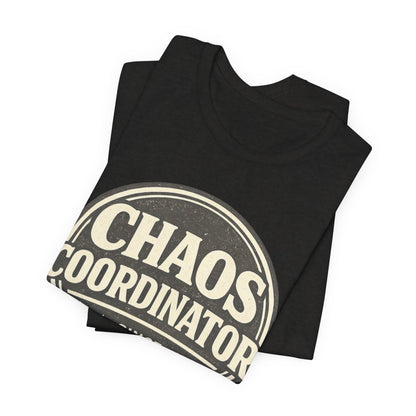 Chaos Coordinator T-Shirt – Funny 'Since 2018' Retro Badge Tee