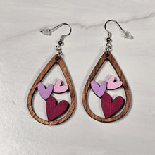 Load image into Gallery viewer, Valentine Heart Earrings