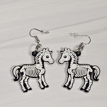 Load image into Gallery viewer, Halloween Skeleton Earrings