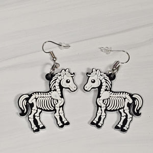 Halloween Skeleton Earrings