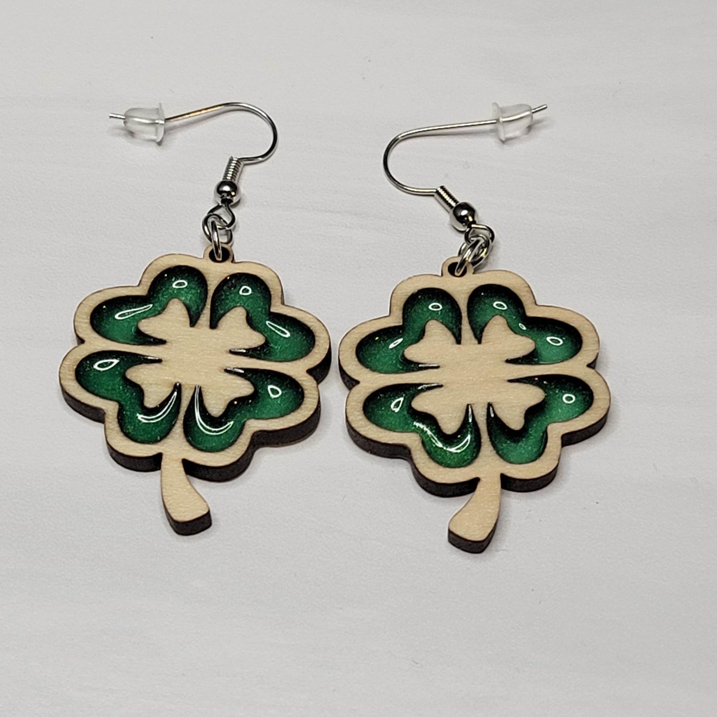 Four Leaf Clover Earrings