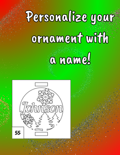 Wooden Lantern Ornament | Christmas Tea Light Gift | Personalized Block Keepsake | Custom Bauble | Corporate Gift Idea