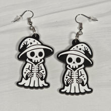 Load image into Gallery viewer, Halloween Skeleton Earrings