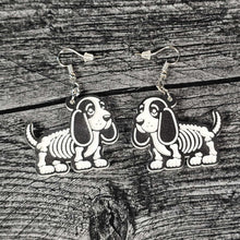 Load image into Gallery viewer, Halloween Skeleton Earrings