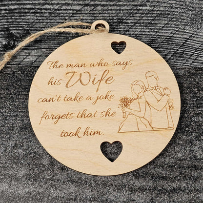 Family Love & Laughter Christmas Ornaments