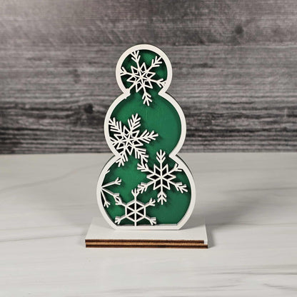 Snowmen Shelf Sitters