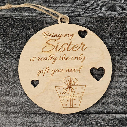 Family Love & Laughter Christmas Ornaments