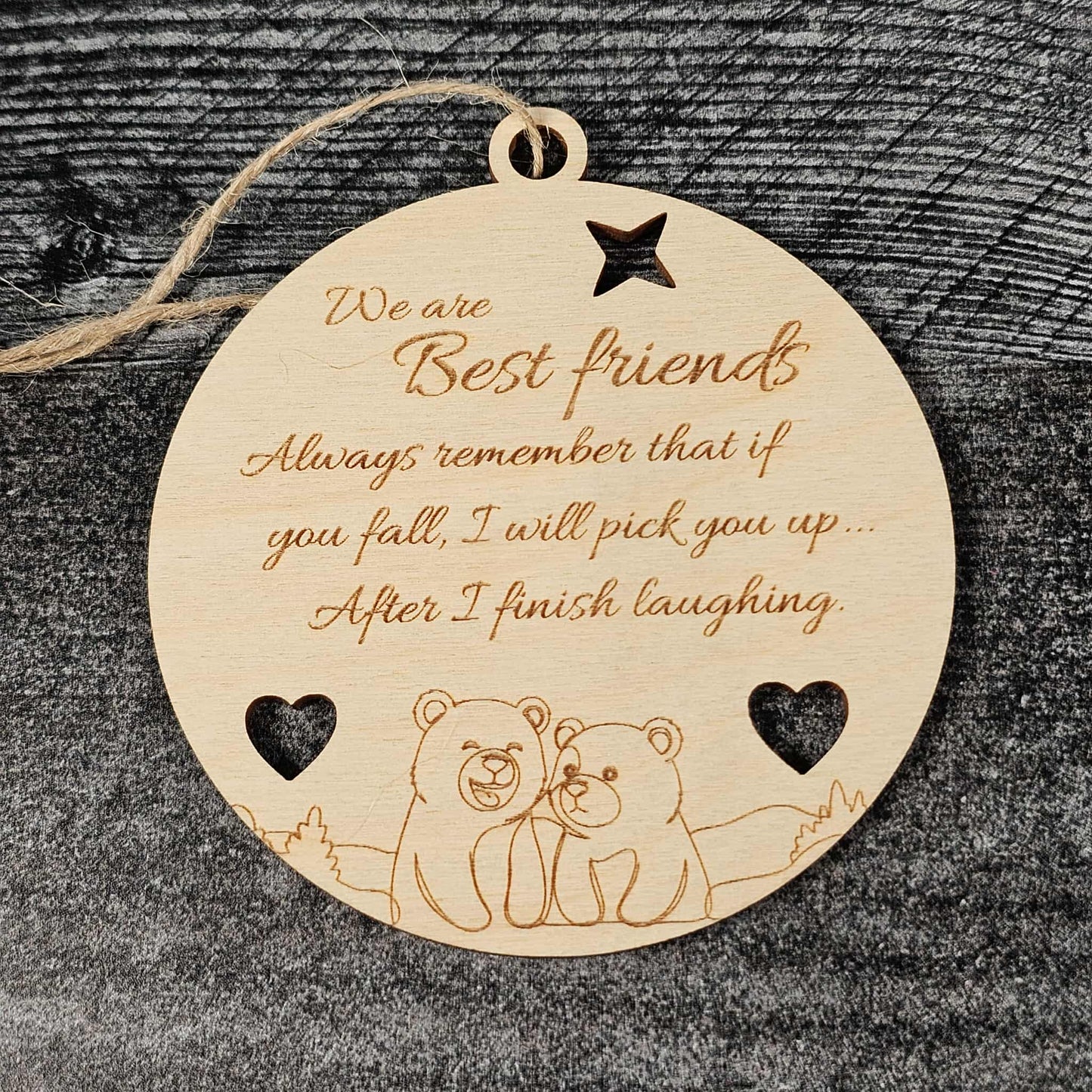 Family Love & Laughter Christmas Ornaments