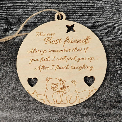 Family Love & Laughter Christmas Ornaments