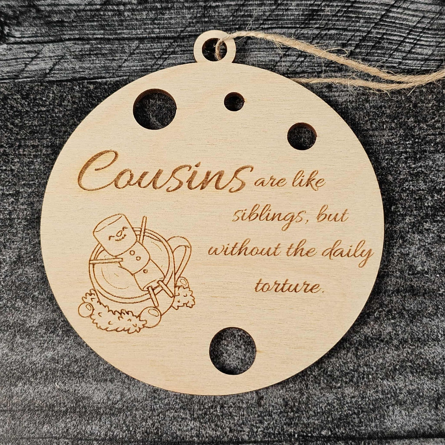 Family Love & Laughter Christmas Ornaments