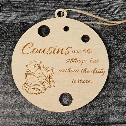 Family Love & Laughter Christmas Ornaments