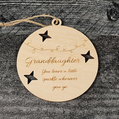 Family Love & Laughter Christmas Ornaments