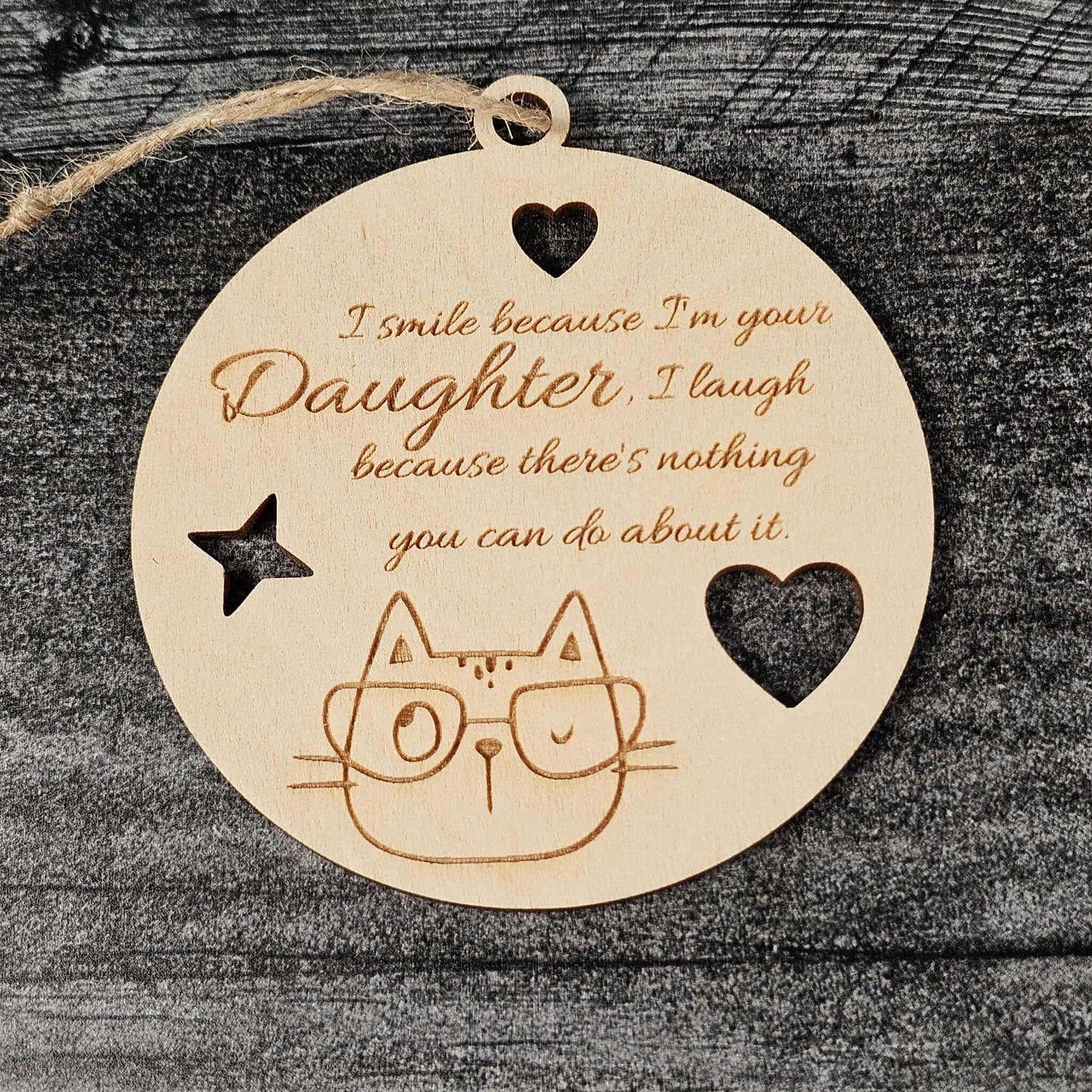 Family Love & Laughter Christmas Ornaments