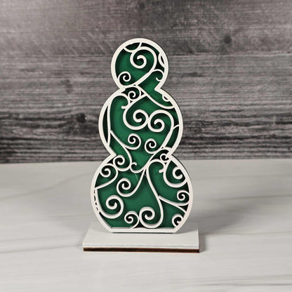 Snowmen Shelf Sitters