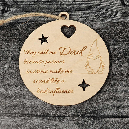 Family Love & Laughter Christmas Ornaments