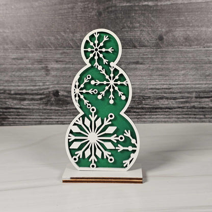 Snowmen Shelf Sitters