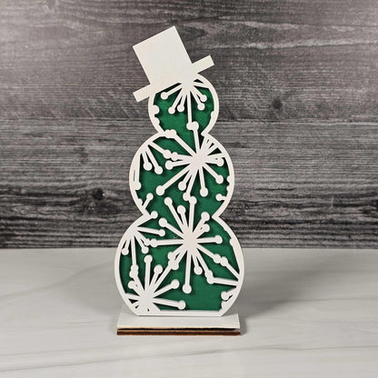 Snowmen Shelf Sitters