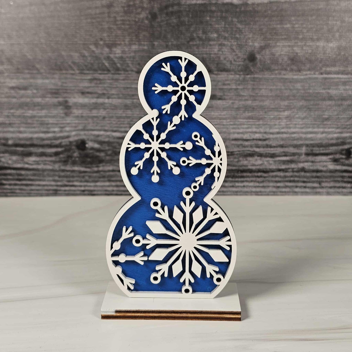 Snowmen Shelf Sitters