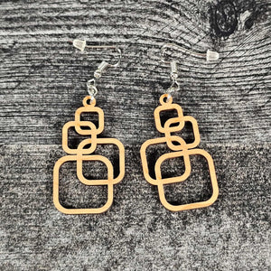 Abstract Geometric Earrings