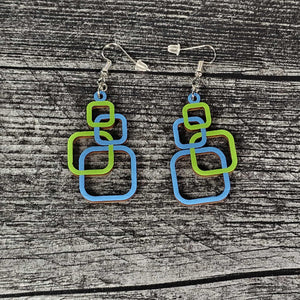 Abstract Geometric Earrings