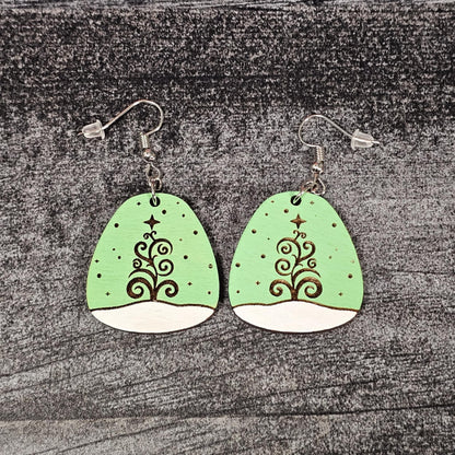 Winter Christmas Earrings