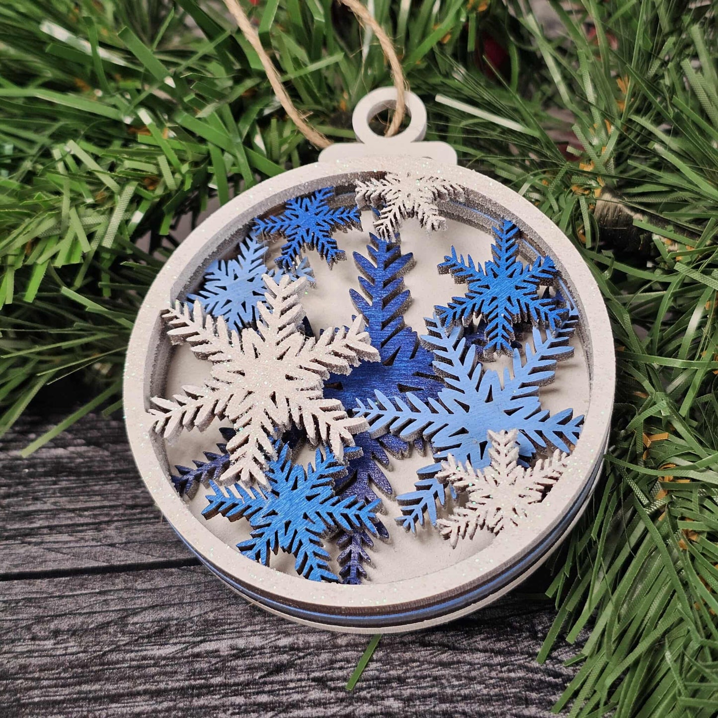 Snowflake Christmas Ornament