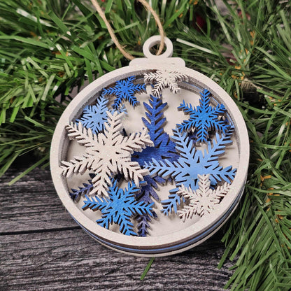 Snowflake Christmas Ornament