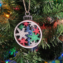 Load image into Gallery viewer, Snowflake Christmas Ornament