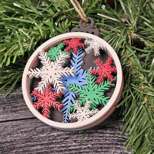 Snowflake Christmas Ornament