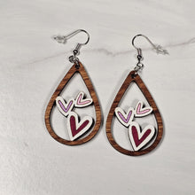 Load image into Gallery viewer, Valentine Heart Earrings