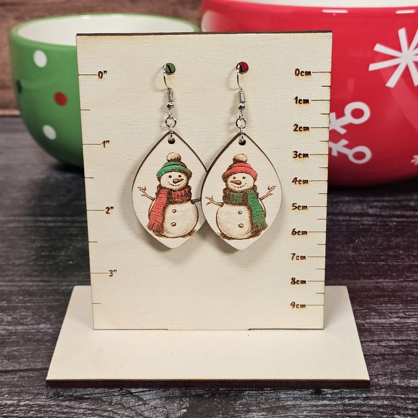 Winter Christmas Earrings