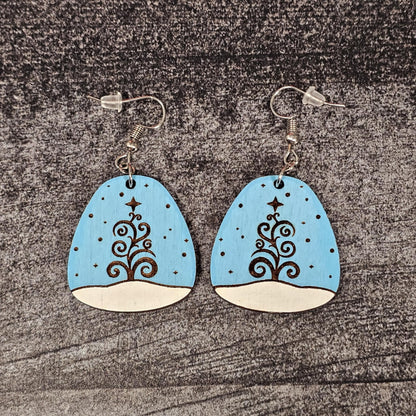 Winter Christmas Earrings