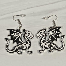 Load image into Gallery viewer, Halloween Skeleton Earrings