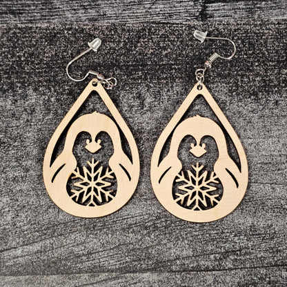 Winter Christmas Earrings