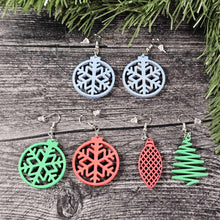 Load image into Gallery viewer, Festive Fun Christmas Earrings | Whimsical Holiday Dangles