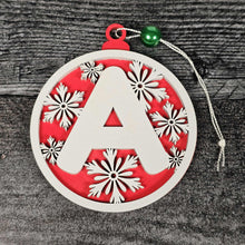 Load image into Gallery viewer, Personalized Wooden Letter Ornaments | Christmas Gifts | Holiday Decor