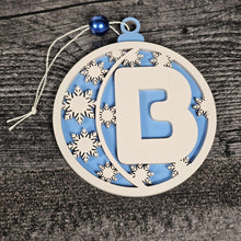 Load image into Gallery viewer, Personalized Wooden Letter Ornaments | Christmas Gifts | Holiday Decor