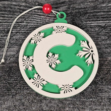 Load image into Gallery viewer, Personalized Wooden Letter Ornaments | Christmas Gifts | Holiday Decor