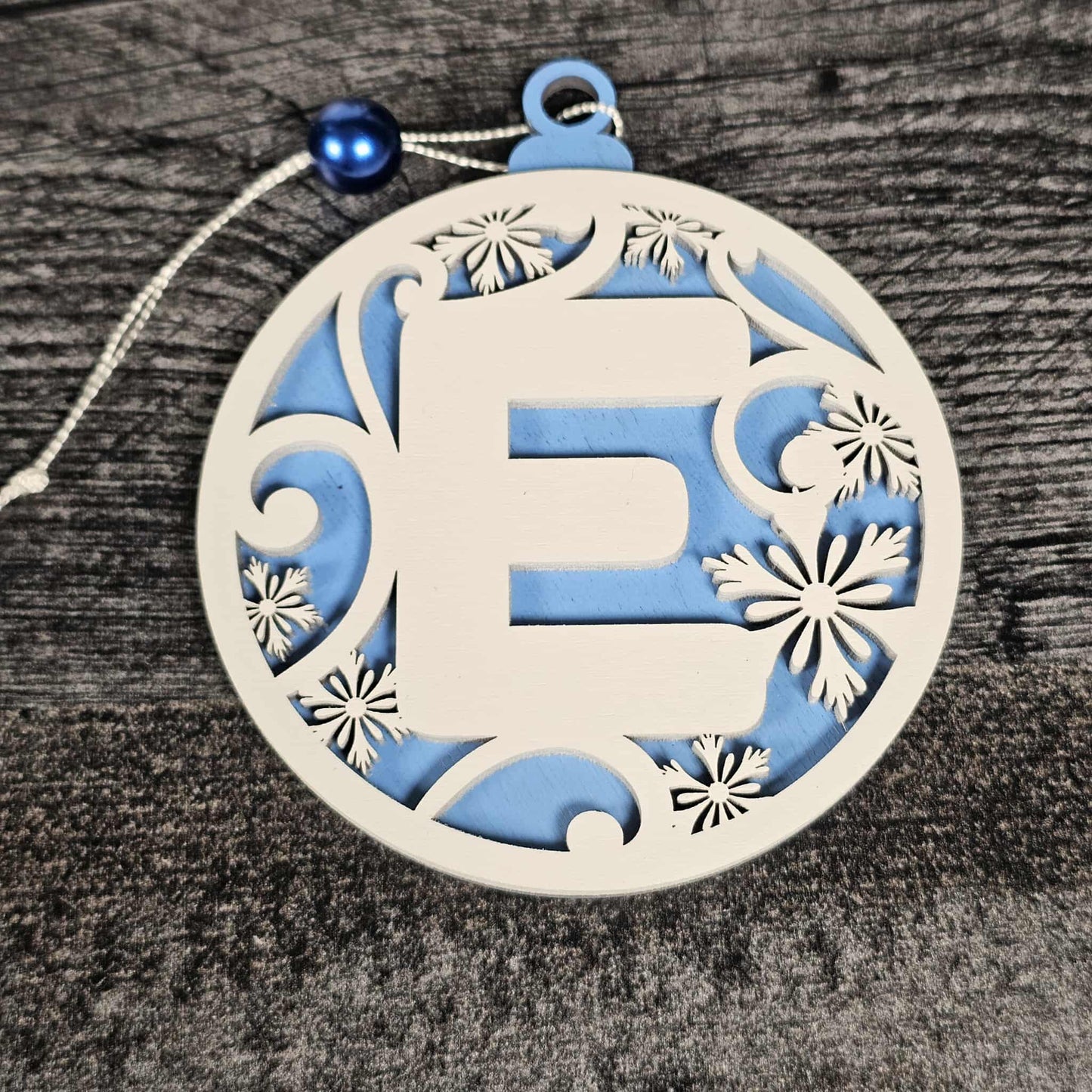 Personalized Wooden Letter Ornaments | Christmas Gifts | Holiday Decor
