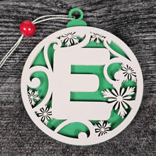 Load image into Gallery viewer, Personalized Wooden Letter Ornaments | Christmas Gifts | Holiday Decor
