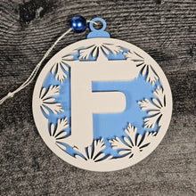 Load image into Gallery viewer, Personalized Wooden Letter Ornaments | Christmas Gifts | Holiday Decor
