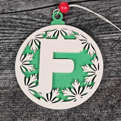 Personalized Wooden Letter Ornaments | Christmas Gifts | Holiday Decor