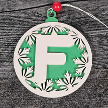 Load image into Gallery viewer, Personalized Wooden Letter Ornaments | Christmas Gifts | Holiday Decor