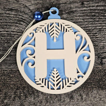 Load image into Gallery viewer, Personalized Wooden Letter Ornaments | Christmas Gifts | Holiday Decor