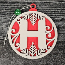 Load image into Gallery viewer, Personalized Wooden Letter Ornaments | Christmas Gifts | Holiday Decor