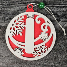 Load image into Gallery viewer, Personalized Wooden Letter Ornaments | Christmas Gifts | Holiday Decor