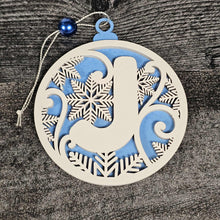Load image into Gallery viewer, Personalized Wooden Letter Ornaments | Christmas Gifts | Holiday Decor