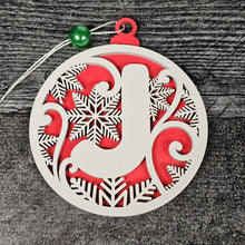 Load image into Gallery viewer, Personalized Wooden Letter Ornaments | Christmas Gifts | Holiday Decor