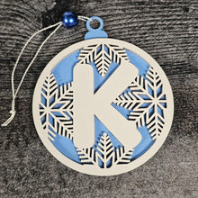 Load image into Gallery viewer, Personalized Wooden Letter Ornaments | Christmas Gifts | Holiday Decor